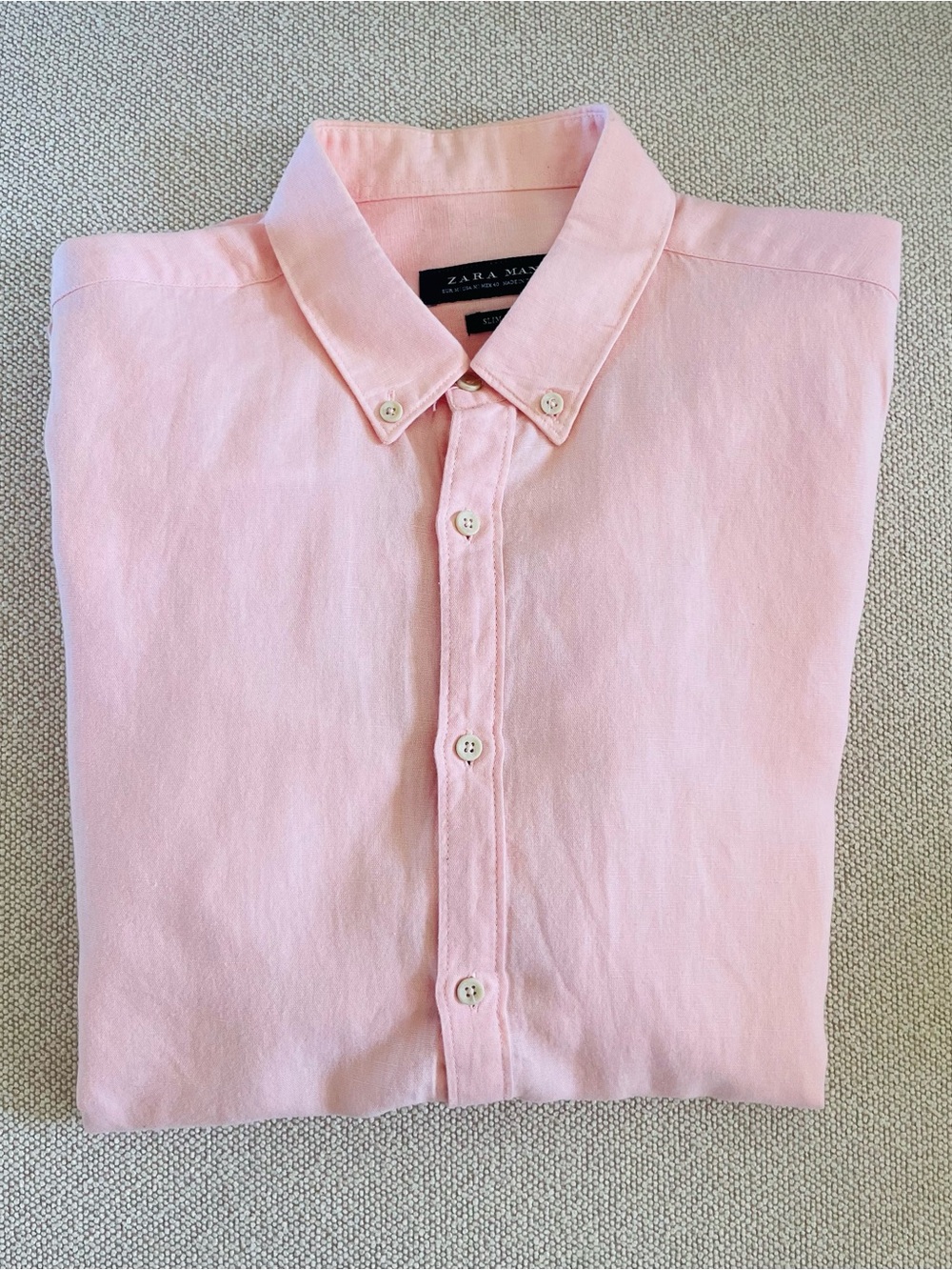 Zara Slim Fit Men's Button-Down Shirt